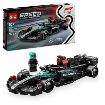 the lego speed car is in the box and ready to be played