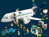 a lot of legos that are on a blue background