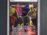 an image of a pokemon card with a black cat on it