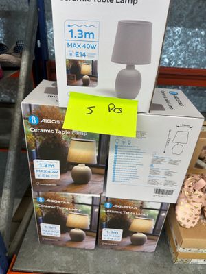 Lot de 5 lampes AIGOSTAR