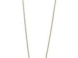 Le collier est orné d'une fleur noire suspendue à une chaîne en argent.