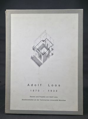an old book with a drawing of a house on it
