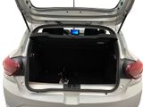 the back of a car with its trunk open and a cat sitting in the trunk