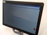 an image of a computer monitor with a keyboard and mouse