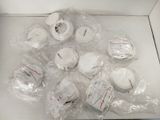 many rolls of toilet paper wrapped in plastic bags
