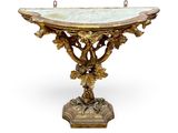 une image d'une table avec un plateau en marbre