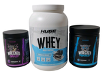a jar of whey next to a jar of whey next to a jar of whey