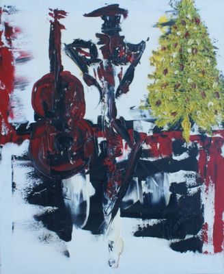Victor Marinas. Né en 1970. Huile sur toile signée en bas à …