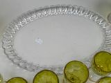 a lot of glasses that are sitting on a table