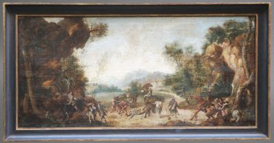 Attribué à Cornelis de WAEL (1529-1667)