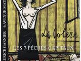 la couverture d'un livre sur laquelle figure le dessin d'une femme en robe noire
