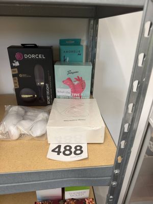 a lot of items on the shelves in the store