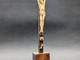wooden crucifix with jesus on the cross