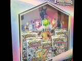 une boîte de cartes à collectionner Pokémon exposée dans un magasin
