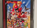 an old nintendo game box with a picture of a cartoon character on it