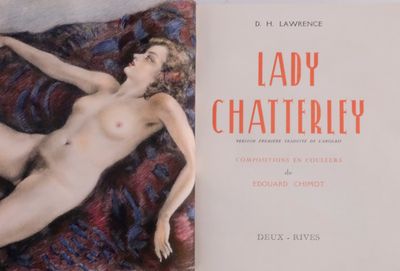 an image of a book with a picture of a nude woman laying on a blanket