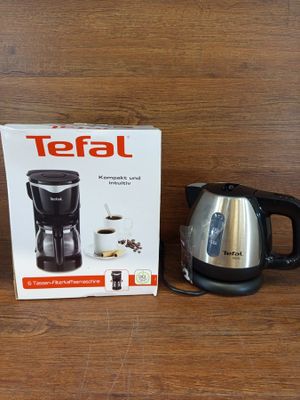Lot de 1 Cafetière et 1 Bouilloire de la marque TEFAL