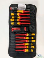Lot de 6 jeux de tournevis et d'embouts isolés avec trousse … (photo 2)