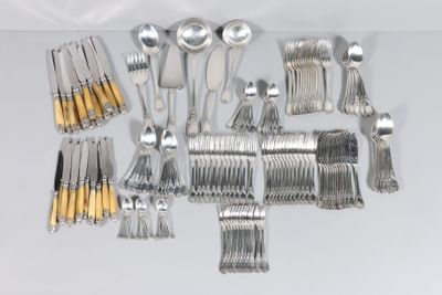 Pelle à Gâteau Christofle Modèle Perle – Métal Argenté, Longueur 26 Cm