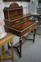 Joli « bonheur-du-jour » de style Napoléon III – bureau de d… (photo 2)