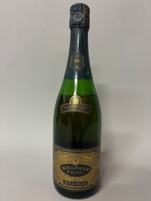 a bottle of champagne on a white background