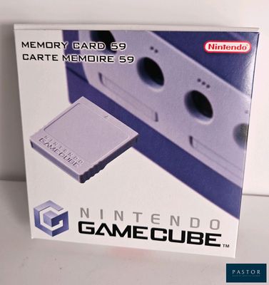 a box with a gamecube on it sitting on a table
