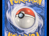 a picture of a pokemon card with a poke - ball inside of it