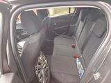 the back seat of a car with a bottle of water in it