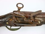 an old gun that has been used as a weapon for a war