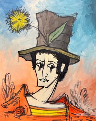 FUSS Henri (1930-1985), Le mime. - Photo 1