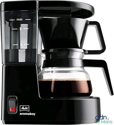 Mini cafetière à filtre MELITA aromaboy - carafe en verre ca…