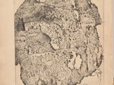 an old black and white drawing of a map of a town