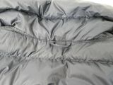 the inside of a sleeping bag with a zipper on it