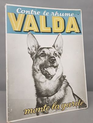 la couverture d'un magazine sur laquelle figure un chien