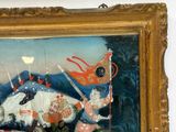 a picture of a picture of a painting on the wall