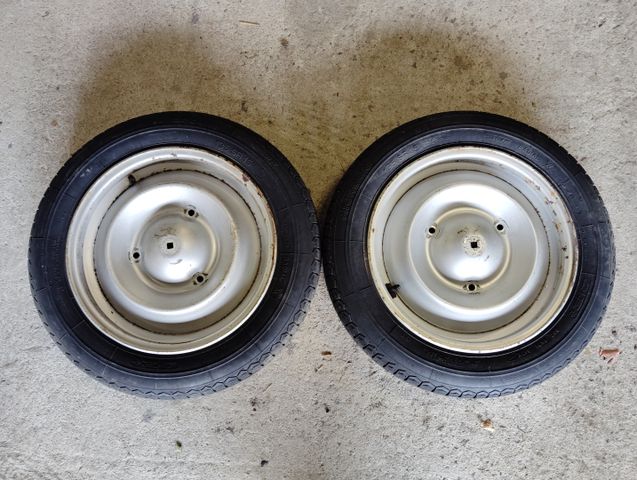 2 roues pour CITROËN, Méhari, 2Cv, Acadiane… 2 roues complètes av...