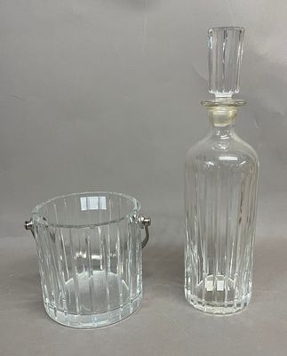 BACCARAT Ensemble en cristal taillé comprenant une carafe et… - Photo 1