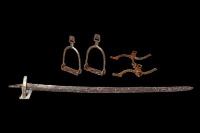 ÉQuipement ÉQuestre Khazar Avec Incisions D'Argent ET DE Nie…