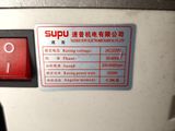a close up of a sign on a machine