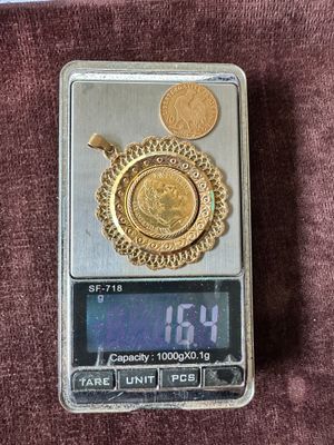 an image of a scale with a coin on top of it