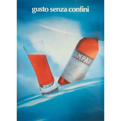 Bitter Campari" [Le goût sans frontières].