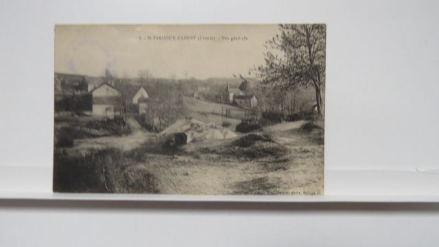 St-Pardoux-d’Arnet : Vue générale (Luquet 6). Cachet filigrane, s...