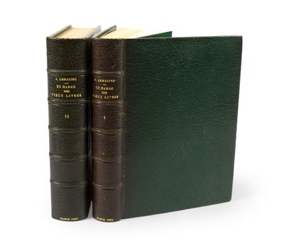 LEMAITRE (J). EN MARGE DES VIEUX LIVRES. Illustrés par M. La…