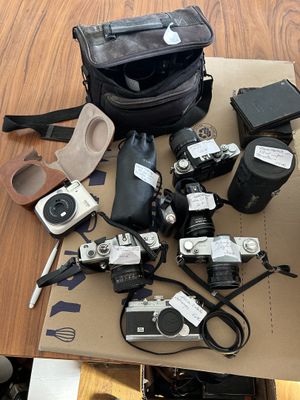 Canon Rebel argentique avec zoom tamron et sa sacoche, Zoom …