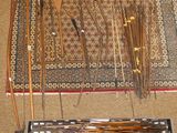 a lot of sticks that are laying on the floor
