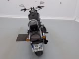 a motorcycle that is parked in a garage