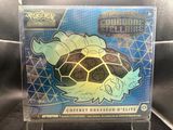 a pokemon trading card with a picture of a turtle on it