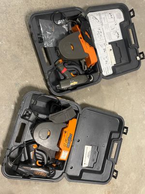 two tools in the case on the floor