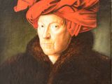 portrait d'un homme coiffé d'un turban rouge