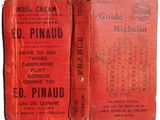 an old red book opened to show the contents of a game